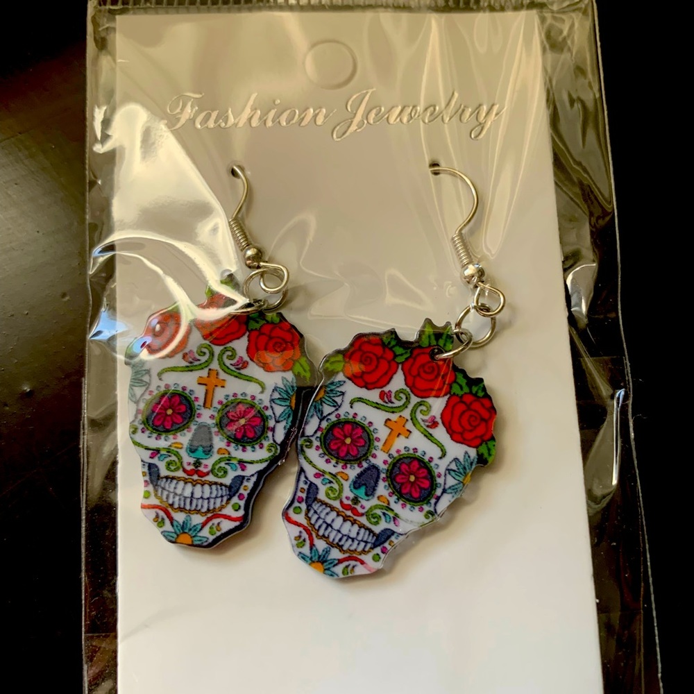 Dia de Los Muertes earrings